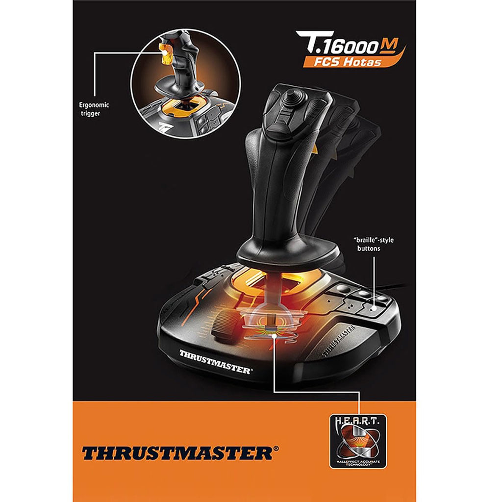 Thrustmaster T16000M FCS - Precision Combat Flight Sim Joystick - PC