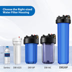 SimPure DB20P 20" *4.5" Whole House Sediment Water Filter Housing