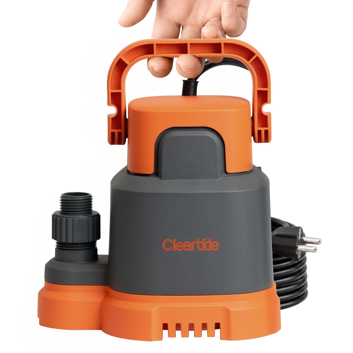 Submersible Utility Water Pump, 2400 GPH Portable Sump Pump with Copper Motor, Plug and Work for Pond, Garden Watering, Pool Transfer, Hot Tub