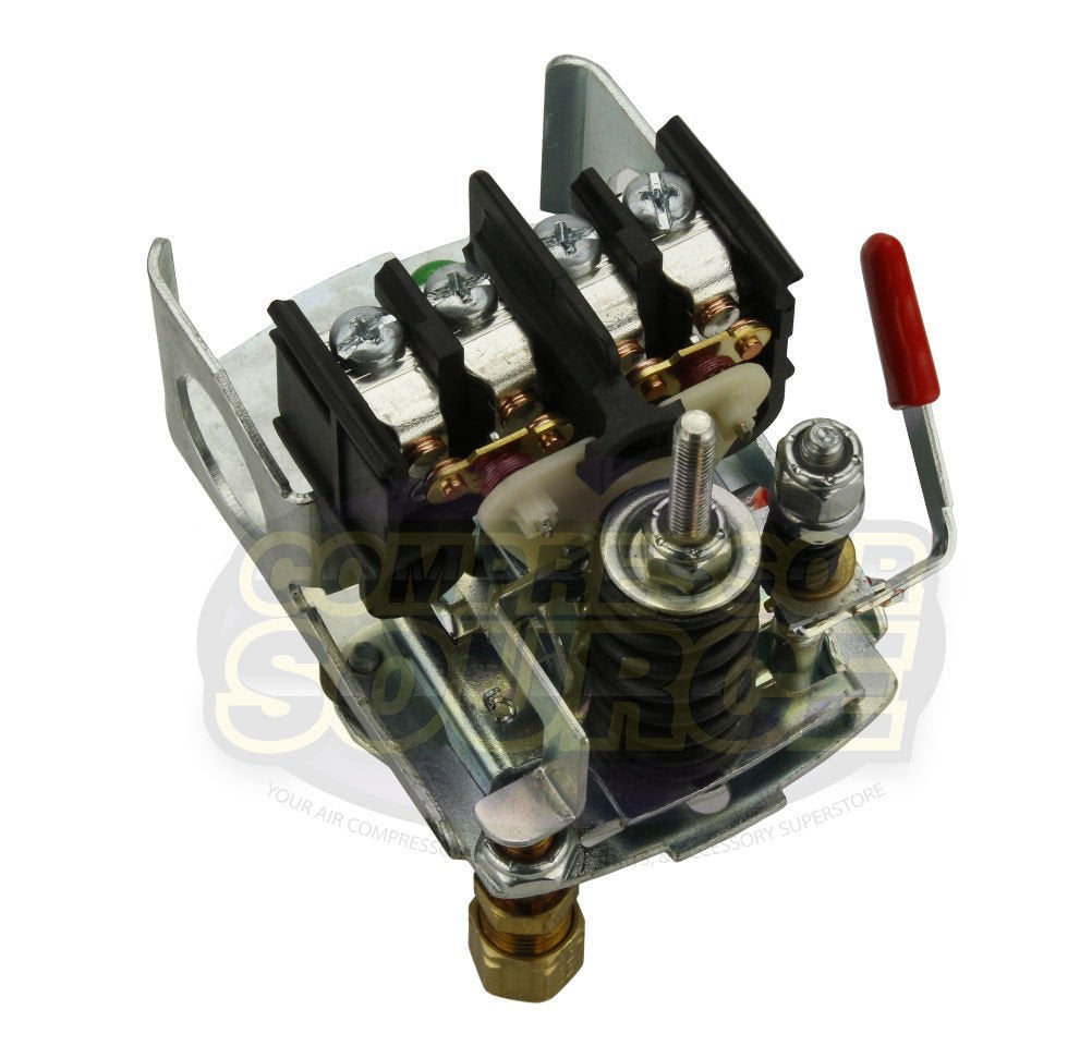 Square D Pumptrol Pressure switch for compressed air compressor 9013FHG12J52M1X 95-125 psi With Unloader & On/Off Lever (Paks)