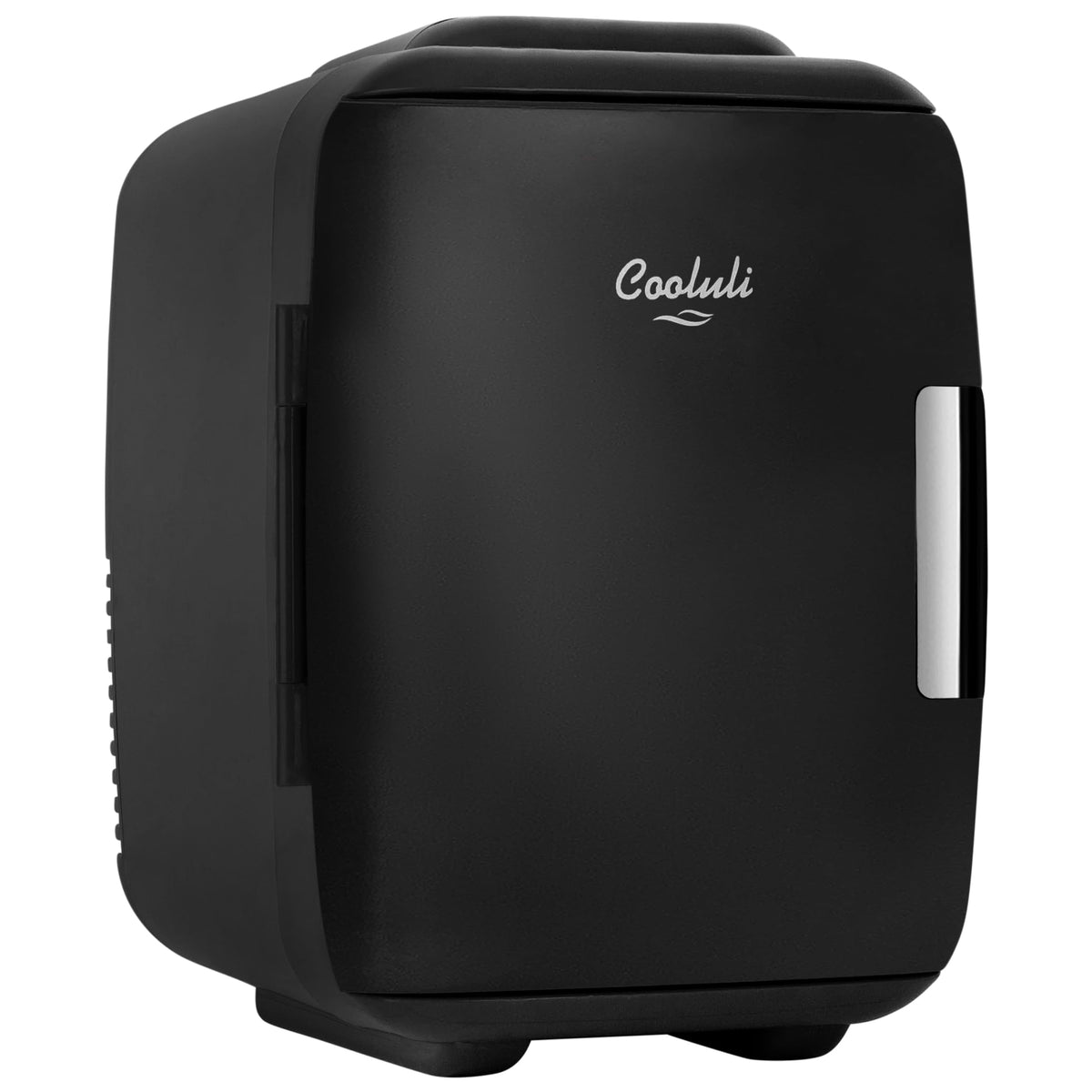 Cooluli Mini Fridge for Bedroom - Car, Office Desk & Dorm Room - Portable 4L/6 Can Electric Plug In Cooler & Warmer for Food, Drinks, Skincare Beauty