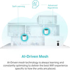 TP-Link Deco X55 AX3000 WiFi 6 Mesh System, Deco X55(3-Pack)