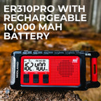 Midland - ER310PRO, Portable Emergency Bluetooth Weather AM/FM Radio