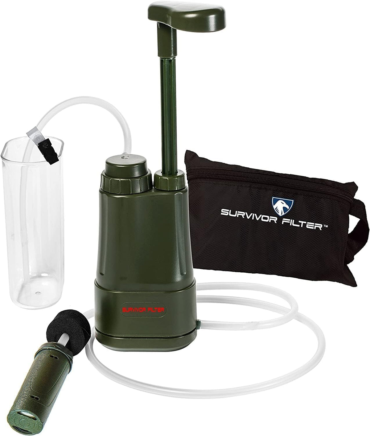 Survivor Filter PRO Portable Water Filter for Camping, Survival & Emergency