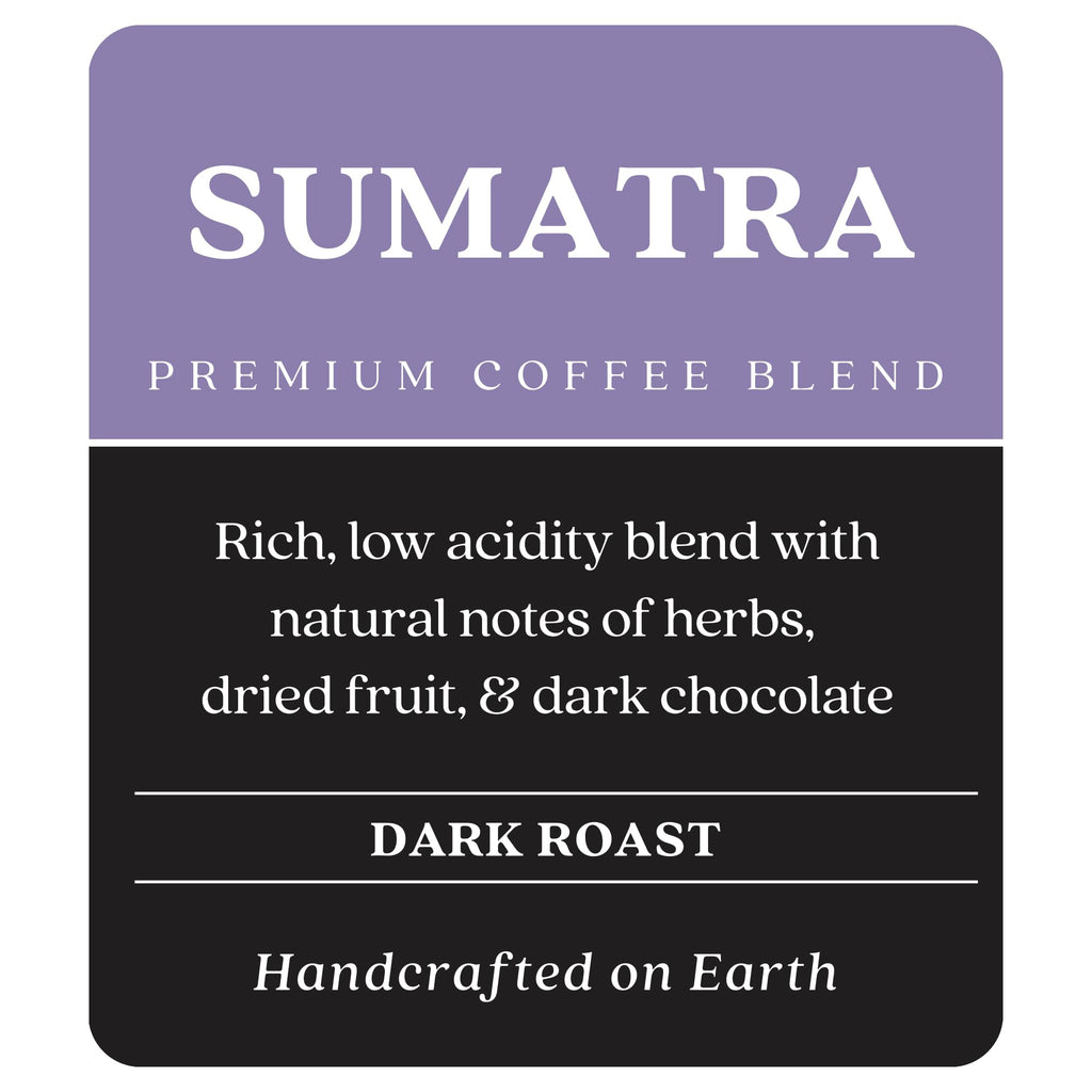 Copper Moon Whole Bean Coffee, Dark Roast, Sumatra Blend, 5 Lb