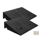 Rubber Curb Ramps for Driveway 4.0 inch Rise 2 Pack