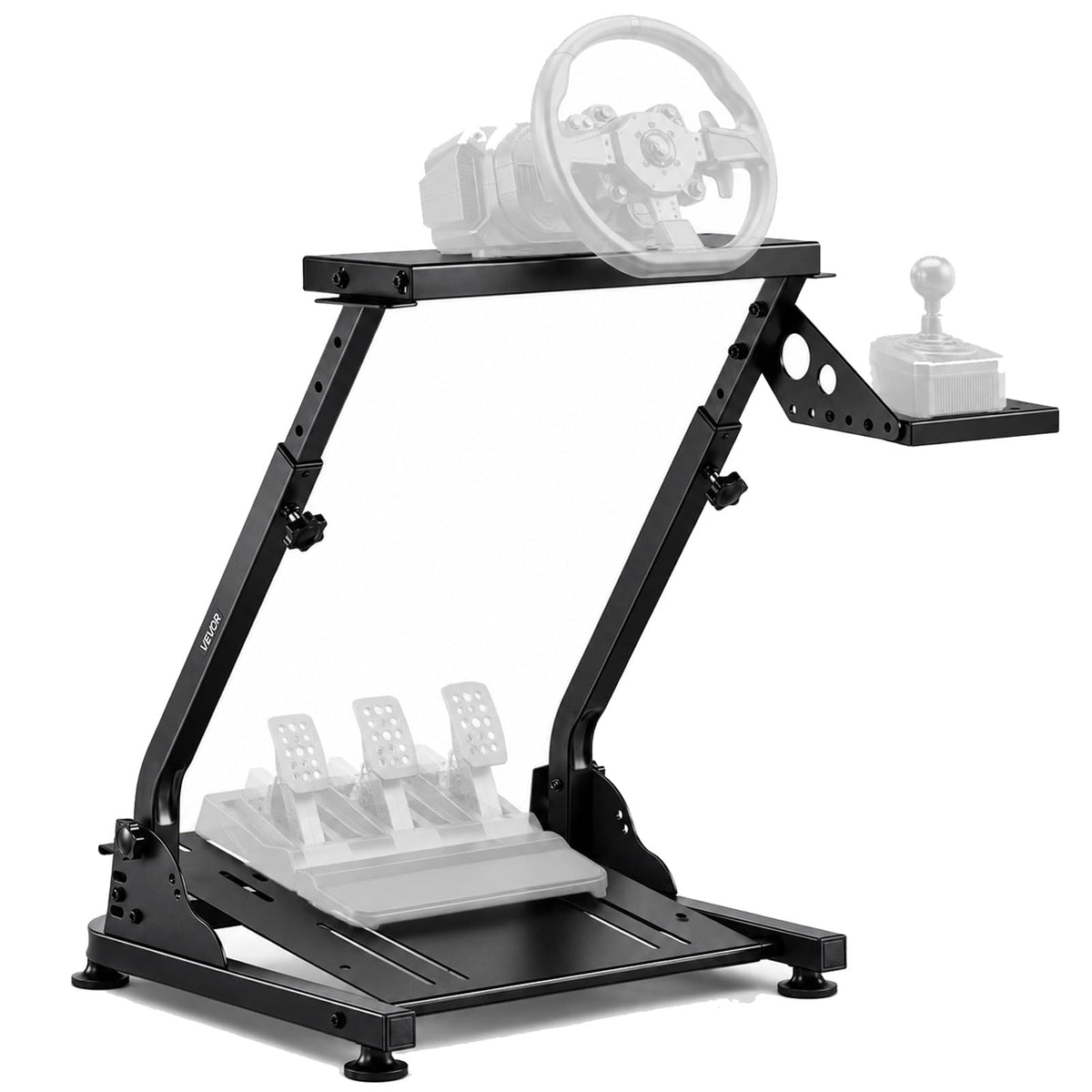 VEVOR Racing Wheel Stand, Adjustable & Foldable Simulator Stand for Logitech G29 G27 G920 G923, Thrustmaster T300RS T300GT T248 TS-PC TSXW Gaming