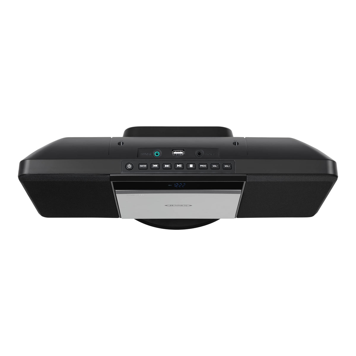 Jensen® JBS-300 Home Bluetooth Stereo Shelf Music System Speakers with MP3 CD Player Wall Mountable Digital AM-FM Radio, USB Port - Remote Included