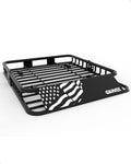 GarveeLife 46" x 36" Universal Roof Rack Cargo Carrier Basket, 200 Lbs Capacity Rooftop Cargo Rack, Car Top Luggage Holder Basket Heavy Duty for SUVs