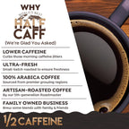 World's Best Half Caff Dark Roast Coffee Pods 100ct Keurig Compatible
