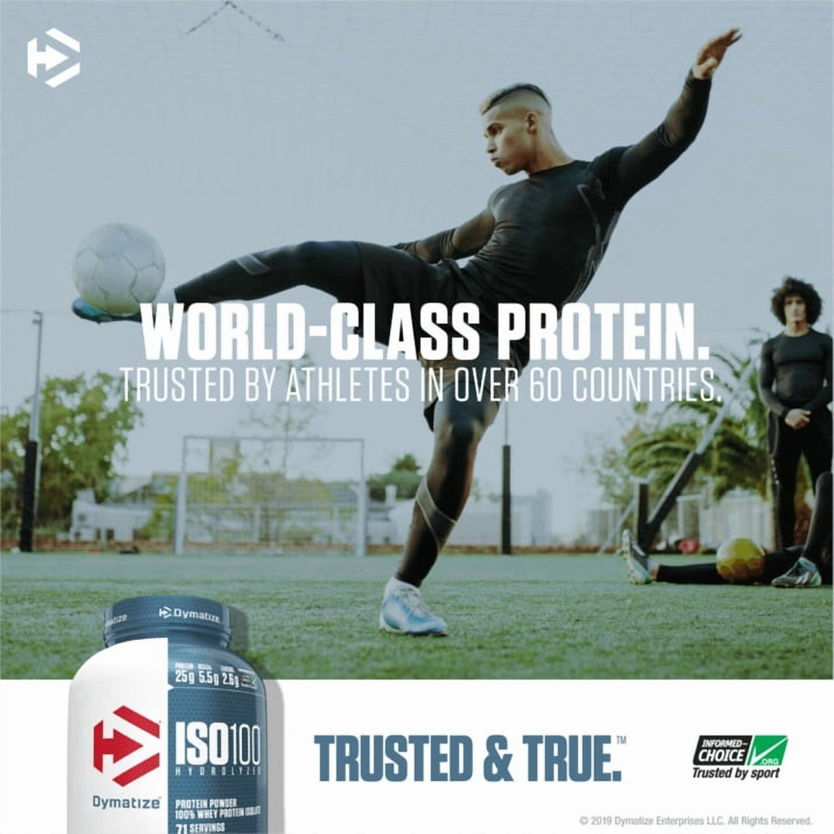 Dymatize ISO100 Hydrolyzed Whey Isolate Protein Powder, Gourmet Vanilla, 20 Servings