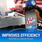 EZ Chill Car A/C Recharge Kit with Reusable R-134a Gauge and Hose