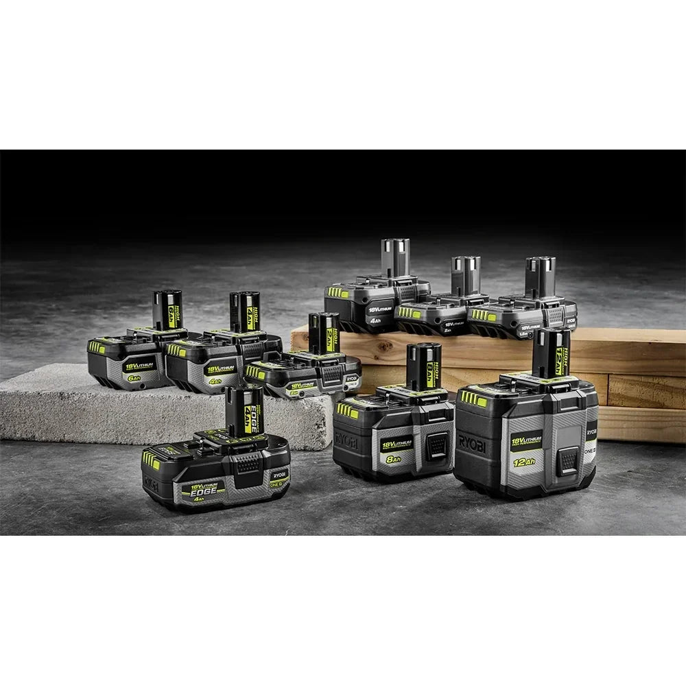 RYOBI 18V ONE+ 4Ah & 6Ah Lithium High Performance Battery 2-Pack
