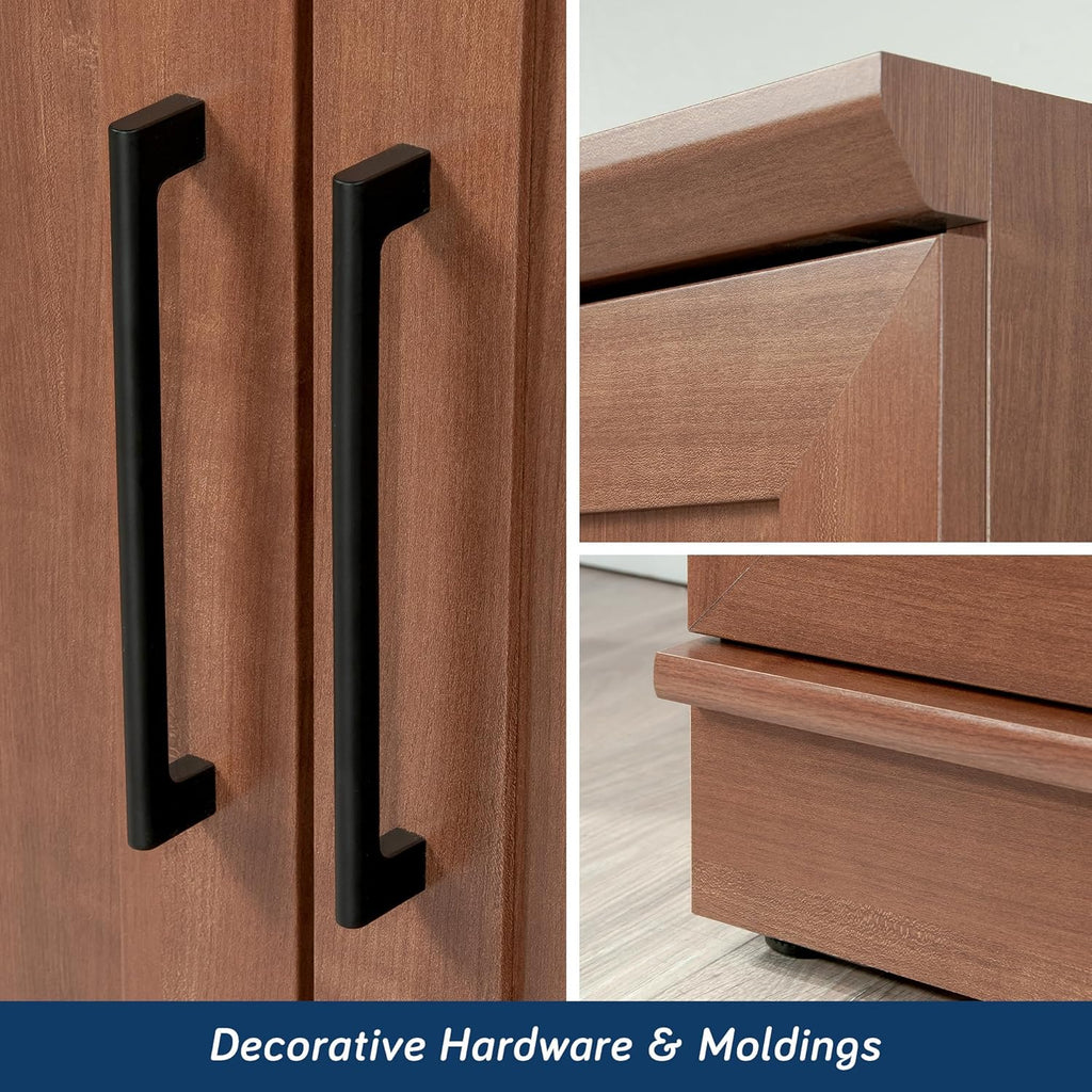 Sauder HomePlus Storage Cabinet Pantry, Sienna Oak Finish