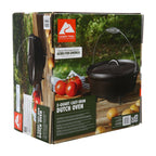 Ozark Trail 5-Quart Pre-Seasoned Cast Iron Dutch Oven with Spiral Bail Handle