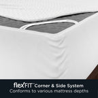 AllerEase Platinum Mattress Cover Protector, Queen- ZipOff Top, Waterproof, Allergen