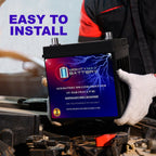 MM-G151R Start and Stop Car BCI Group Size 151R 12V 35Ah, 57RC, 370 CCA Rechargeable AGM Car Battery
