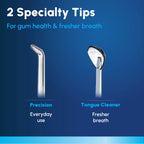 Waterpik Cordless 1200 Water Flosser with 2 Settings, 2 Tips, ADA Accepted