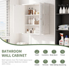 Walsunny Bathroom Medicine Cabinet, Wall-mounted Storage Cabinet , Cosmetics Storage Cabinet for Dining room, Bedroom