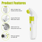 DAEX Electric Portable Bidet for Travel, Rechargeable Handheld Travel Bidet with 2.5L Water Bottle, Personal Hygiene Washer for Camping, RV and Home