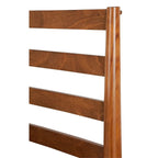 Home Square 4-Piece Set With Small TV Console, Full Wood Bed And Large Nightstand