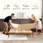 HIKOS 10 inch Twin Mattress in a Box, Cooling Gel Memory Foam Hybrid Mattress with Individually Wrapped Pocket Coils, Medium Firm Twin Size Mattress