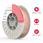 YESWELDER MIG Welding Wire, ER70S-6 Solid Carbon Steel