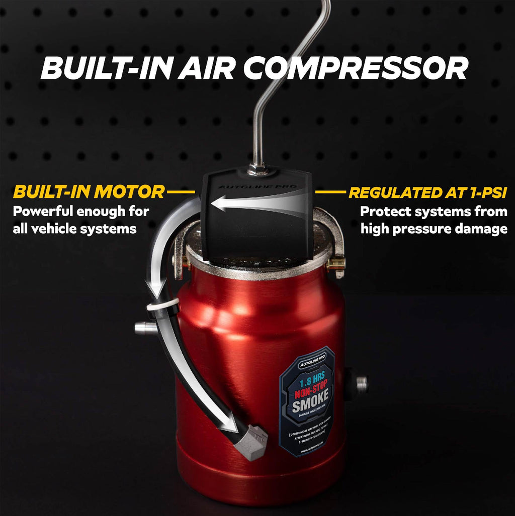 AutoLine Pro ShopSeries Plus +AccKit, Automotive Smoke Machine Leak Tester