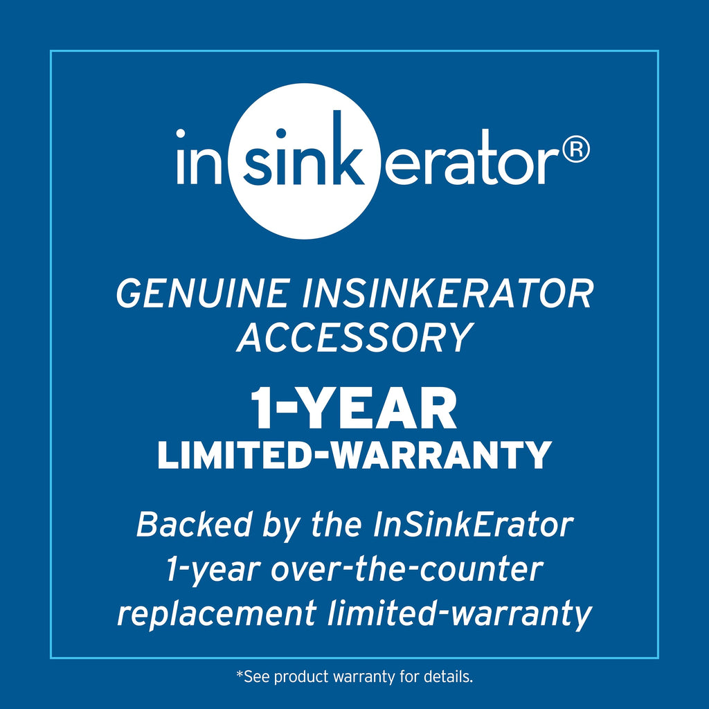 InSinkErator Garbage Disposal Air Switch Kit, Dual Outlet Sink Top Switch Button for All InSinkErator Food Waste Disposer Models, Satin Nickel STS