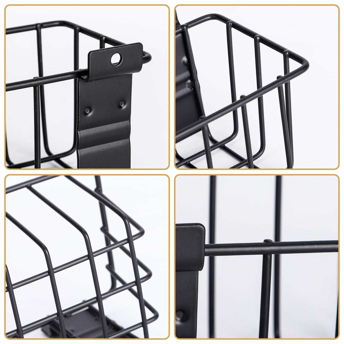 Heavy-Duty Slatwall Baskets and Hooks - Slatwall Accessories for Standard Slatwall Panels | Ideal for Organizing Garages and Workshops