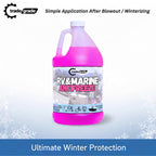 Premium Blend RV Antifreeze for Winterizing – Marine Antifreeze -60°F Freezing Point Protection, 4 Gallon (4-Pack) – Pink Winterizing Fluid for Boats