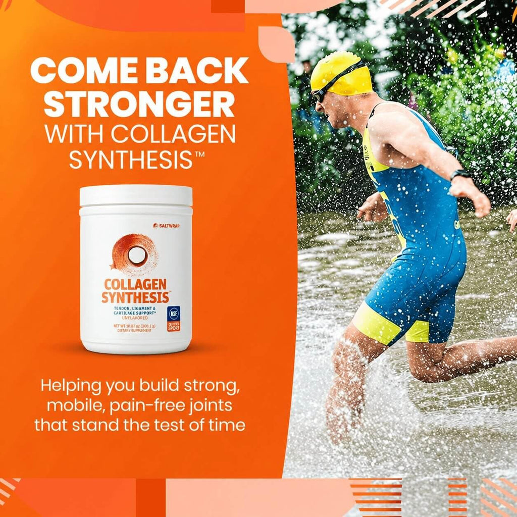 SaltWrap Collagen Synthesis Peptides for Joint and Tendon Recovery