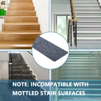 Stair Treads for Wooden Steps Indoor, KOOTETA 15 Pack 8" X 30" Non Slip Carpet Stair Treads with Reusable Adhesive for Kids Elders and Dogs,Pet
