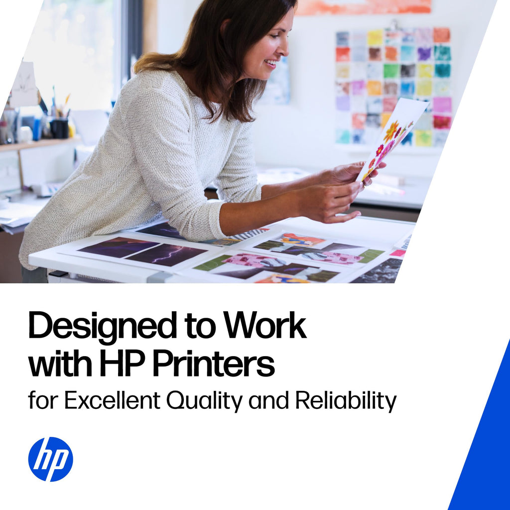 HP 64 Black & Tri-Color Ink Cartridges Printers (Combo Pack) | Works with Printer Series: Inspire 7950e; Envy Photo 6200, 7100, 7800; Tango