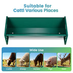 Goat Feeder Horse Trough Livestock Grain & Hay Feeder