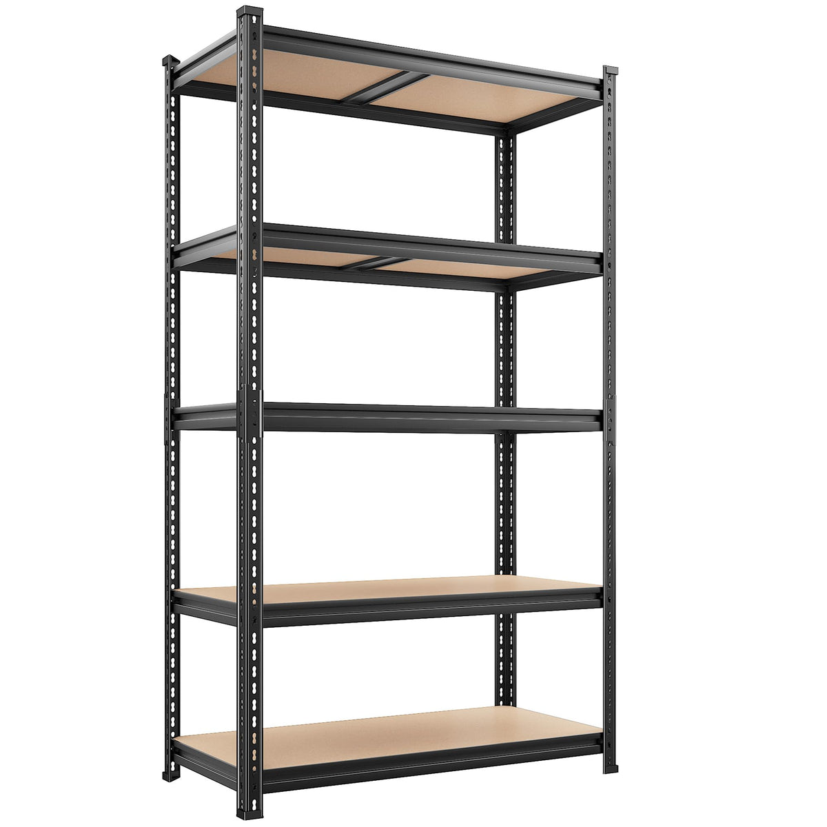 REIBII 2400LBS Garage Shelving,36" Wx16" Dx72" H Shelves for Basement