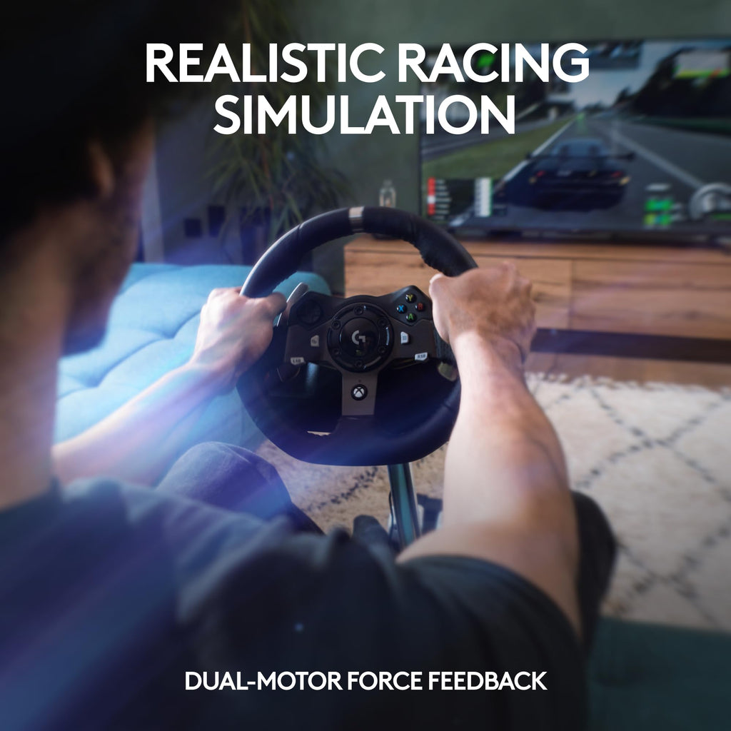 Logitech G920 Racing Wheel and Pedals for Xbox X|S/Xbox One/PC