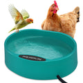 Heated Water Bowl For Chicken，125OZ Water Heater For Hens Goose Duck