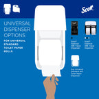 Scott Professional Standard Roll Toilet Paper, Bulk, 80 Rolls (13217)