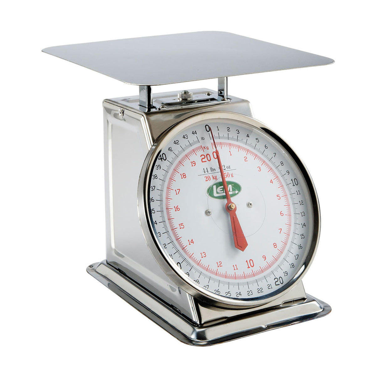 LEM Products 44 lb Stainless Steel Scale, Silver