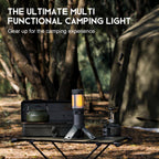 Telescopic Camping Lights with Stand, 40H Playtime, Magnetic Base