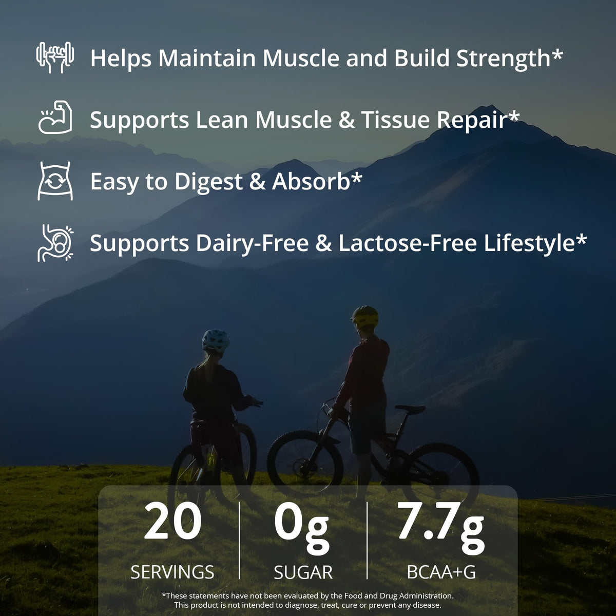 MRM Nutrition Egg White Protein - 23g Fat-Free Protein - 20 Servings