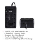 CyberPower ST425 Standby UPS Battery Backup and Surge Protector