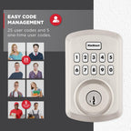 Kwikset Powerbolt 250 Transitional Keyless Entry Keypad Door Lock