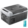 EUHOMY 12QT 12 Volt Refrigerator, Portable Car Fridge with App Control