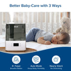 Levoit Humidifiers for Bedroom Large Room, 6L, 60H Runtime, 26dB, Smart App