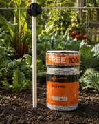 Gallagher 1/16" Electric Fence Polywire for Livestock, 1640ft Roll