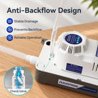 Aquastrong 115V 70GPH HVAC Condensate Pump, AC Condensate Remove Pump with Automatic Safety Switch & & 19.7ft Tubing for Air Conditioner, Furnace