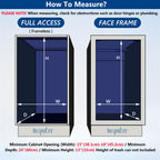 Dual Pull Out Trash Can Under Cabinet with Soft-Close Slides
