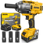 1500 FT-LBS(2000N.M) Cordless Impact Wrench, 1/2" High Torque